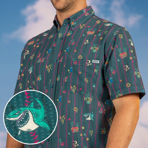 rsvlts-disney-and-pixar-short-sleeve-shirt-disney-and-pixar-finding-nemo-shark-bait-s-buds-stretch-seersucker-short-sleeve-shirt-disney-and-pixar-finding-nemo-shark-bait-s-buds-stretch-seersucker-short-sleeve-shirt